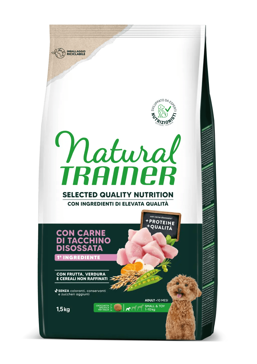 Natural Trainer SQN Small Tacchino