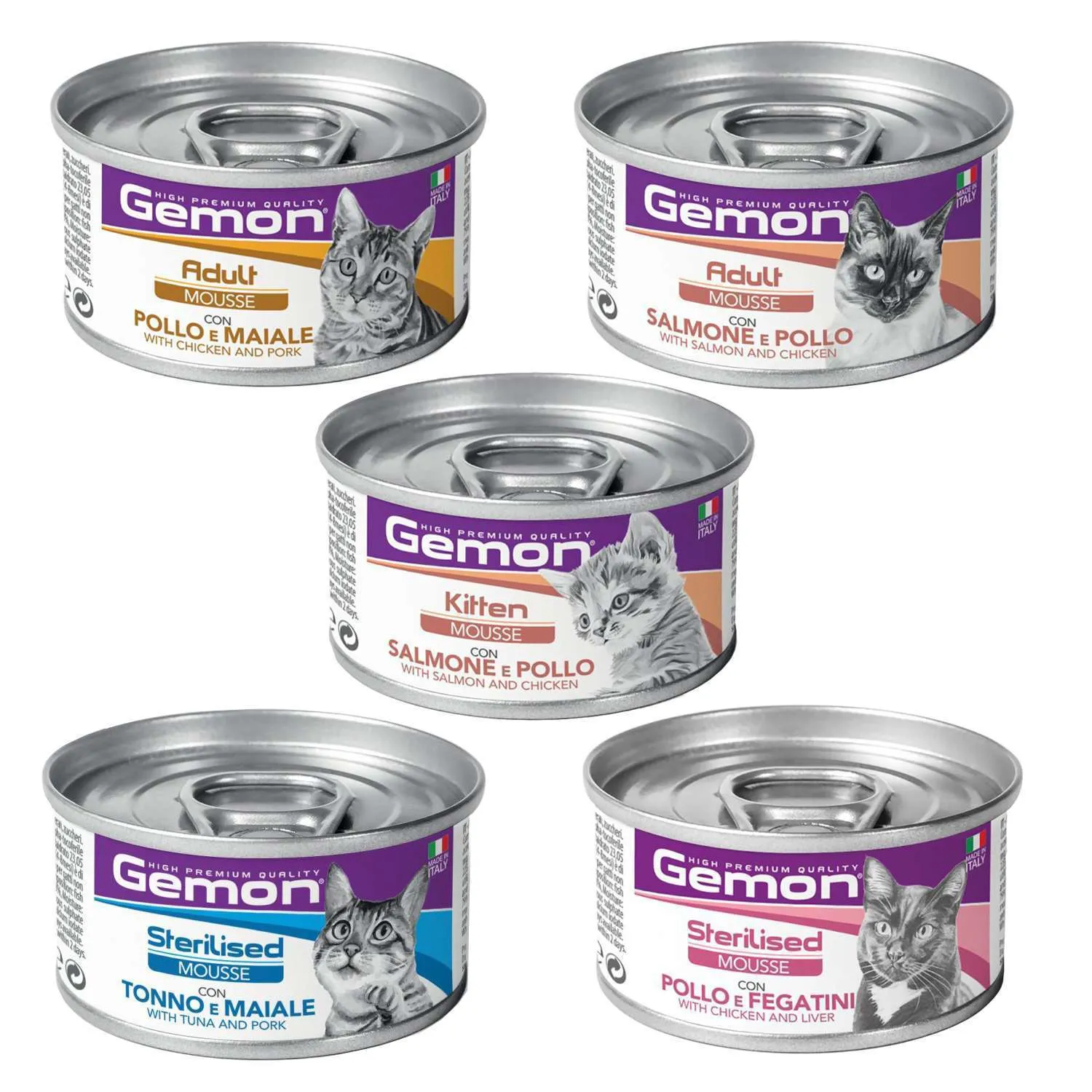 Gemon Cat Lattina 85G Mousse