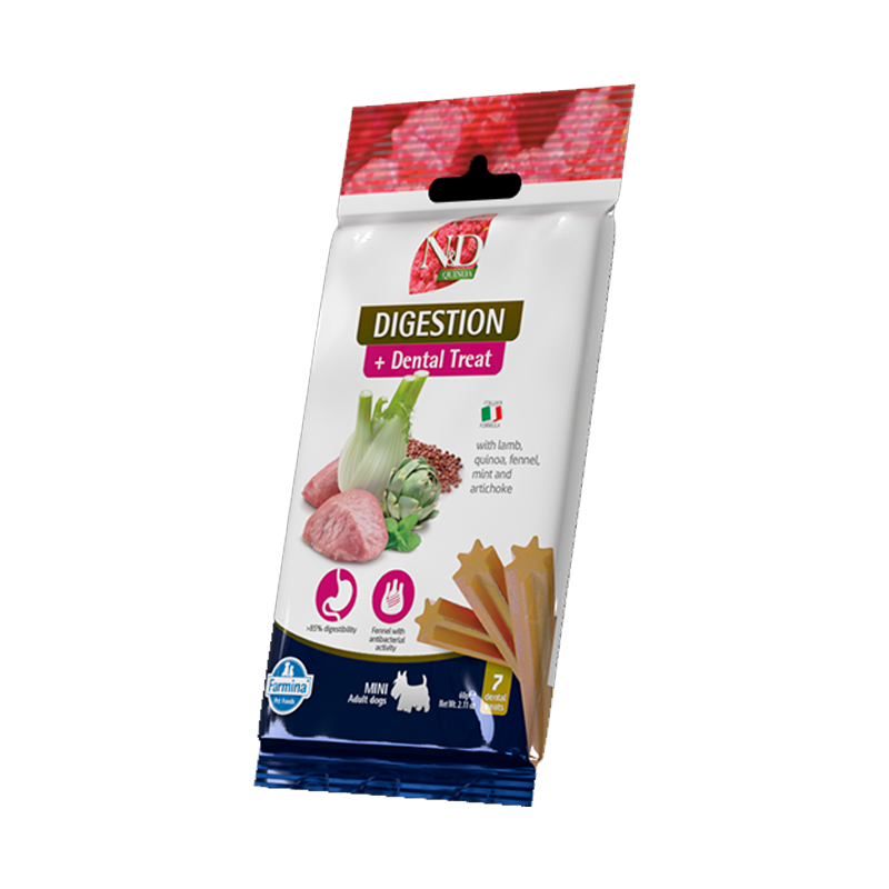 FARMINA ND TREAT QUINOA DIGESTION MINI 60G