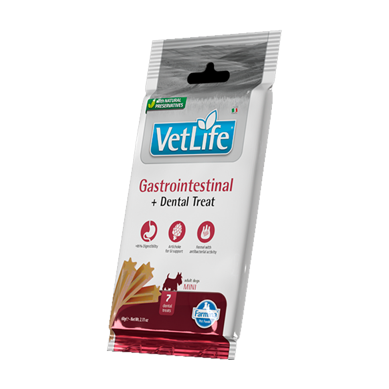 FARMINA VET LIFE CANE TREAT GASTROINT MINI 60G
