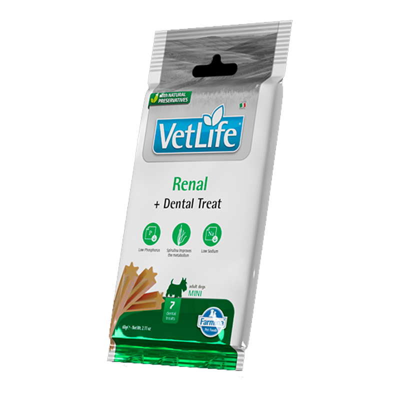 FARMINA VET LIFE CANE TREAT RENAL MINI 60G