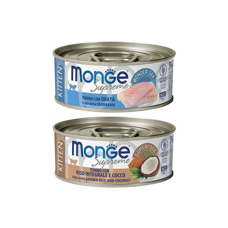 MONGE CATSUPREME LATT80G KITTEN