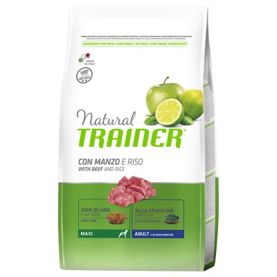 Natural trainer 12kg adult maxi manzo 