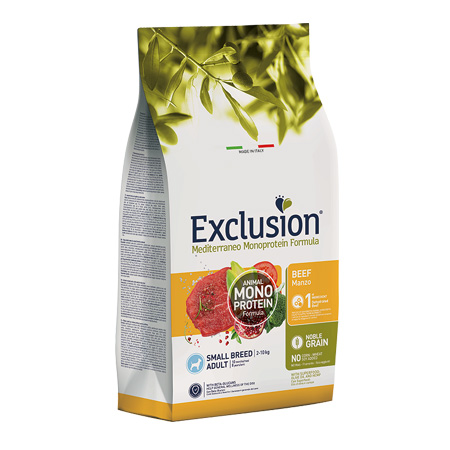 EXCLUSION MEDITERRANEO 2KG SMALL MANZO