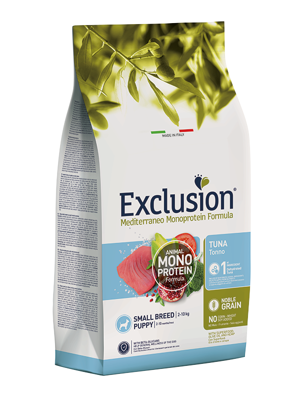EXCLUSION MEDITERRANEO PUPPY MD TONNO