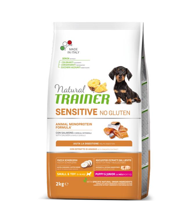 NATURAL TRAINER SENSITIVE PUPPY SALMONE