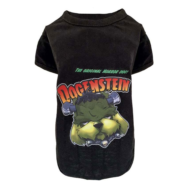 Crochi T-shirt Halloween Fright Dogenstein