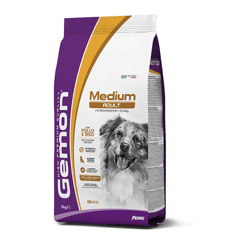 Gemon Dog Medium Adult Pollo