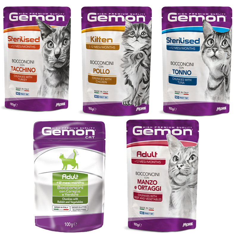 Gemon Cat Bustina 100G