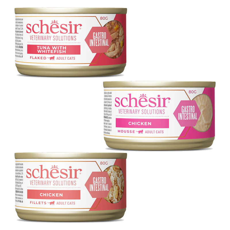 Schesir Vet Multipack 8X80G Gastrointestinal