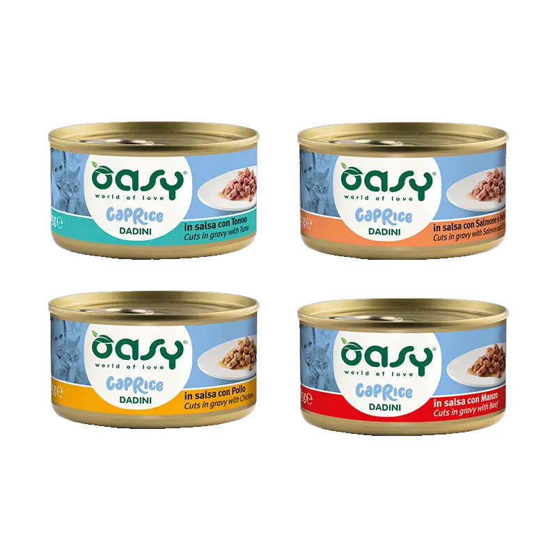 Oasy Cat Caprice Lattina Dadini 85G