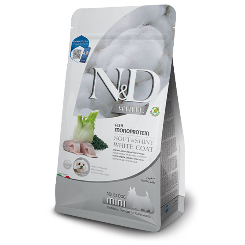 FARMINA ND WHITE 2KG MINI SPIGOLA