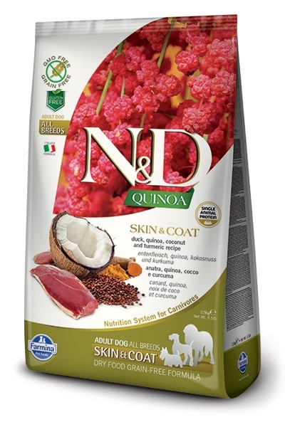 FARMINA ND QUINOA 2.5KG SKINCOAT ANATRA