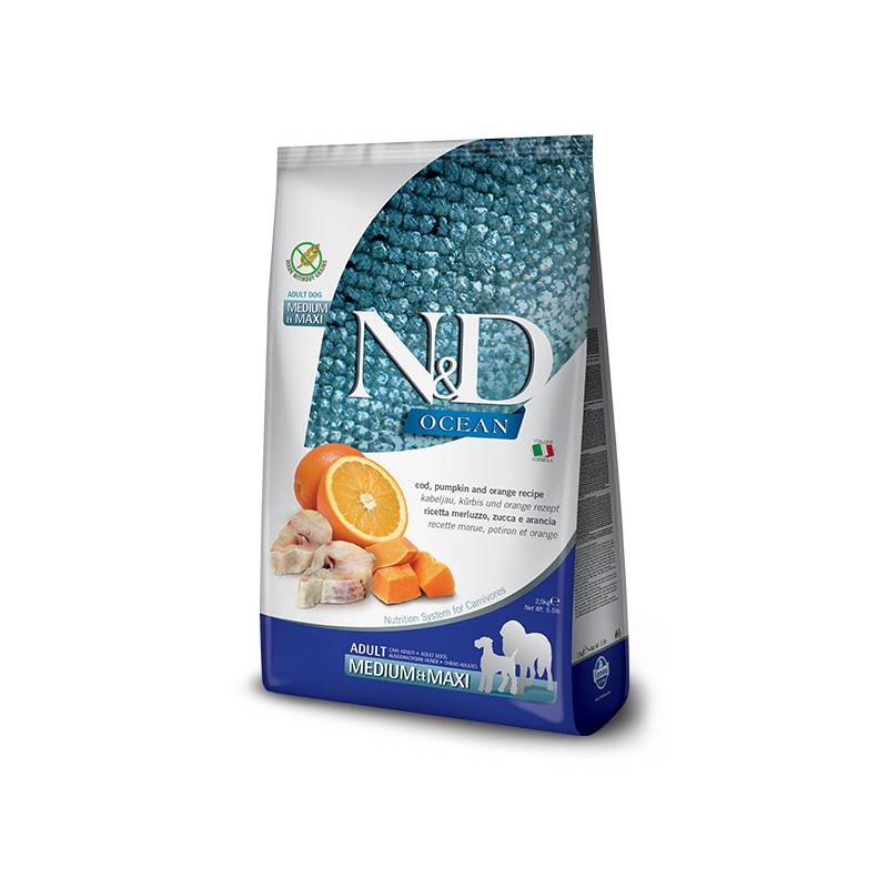 FARMINA ND OCEAN PUMPKIN MINI MERLUZZ