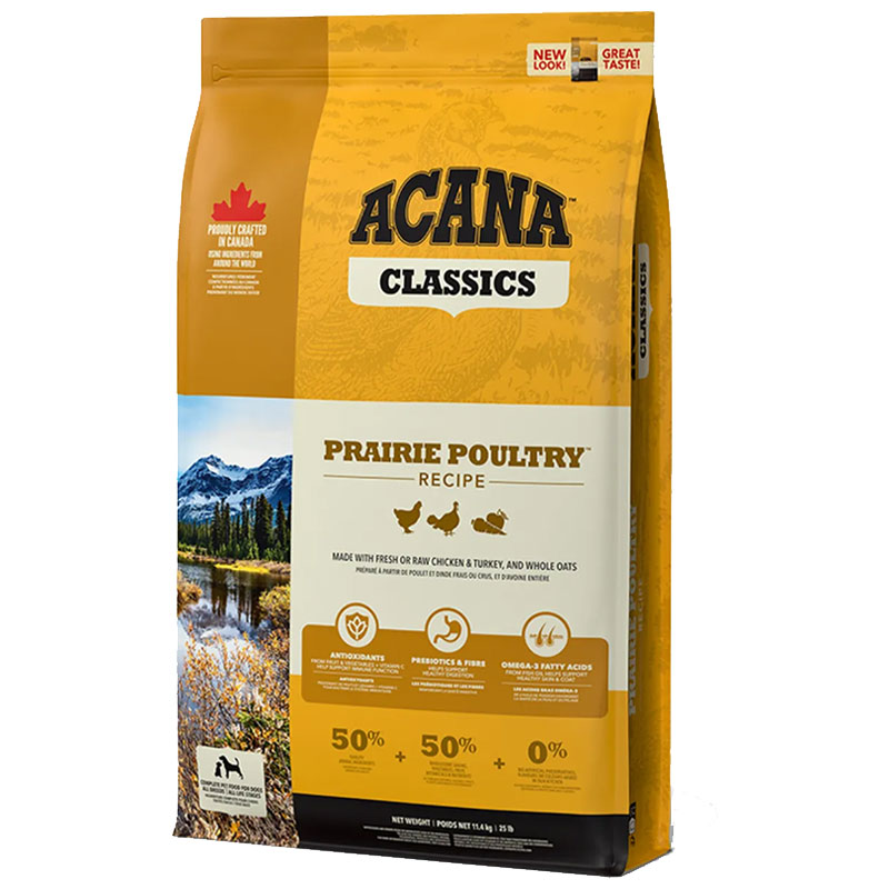 ACANA DOG CLASSICS 9.7KG PRAIRIE POULTRY 