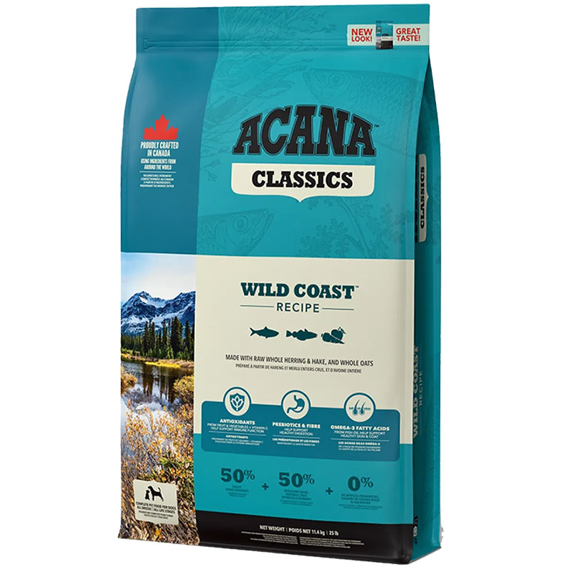ACANA DOG CLASSICS 9.7KG WILD COAST 