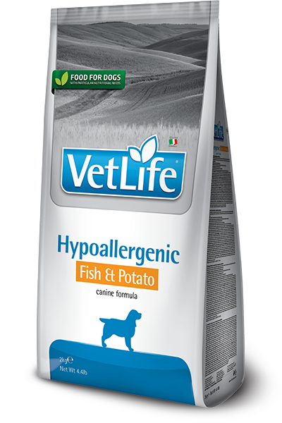FARMINA VET LIFE CANE 2KG HYPOALLERGENIC PESCEPATA