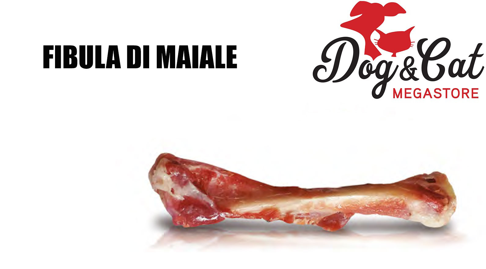 DOGCAT BARF FIBULA DI MAIALE 2PZ