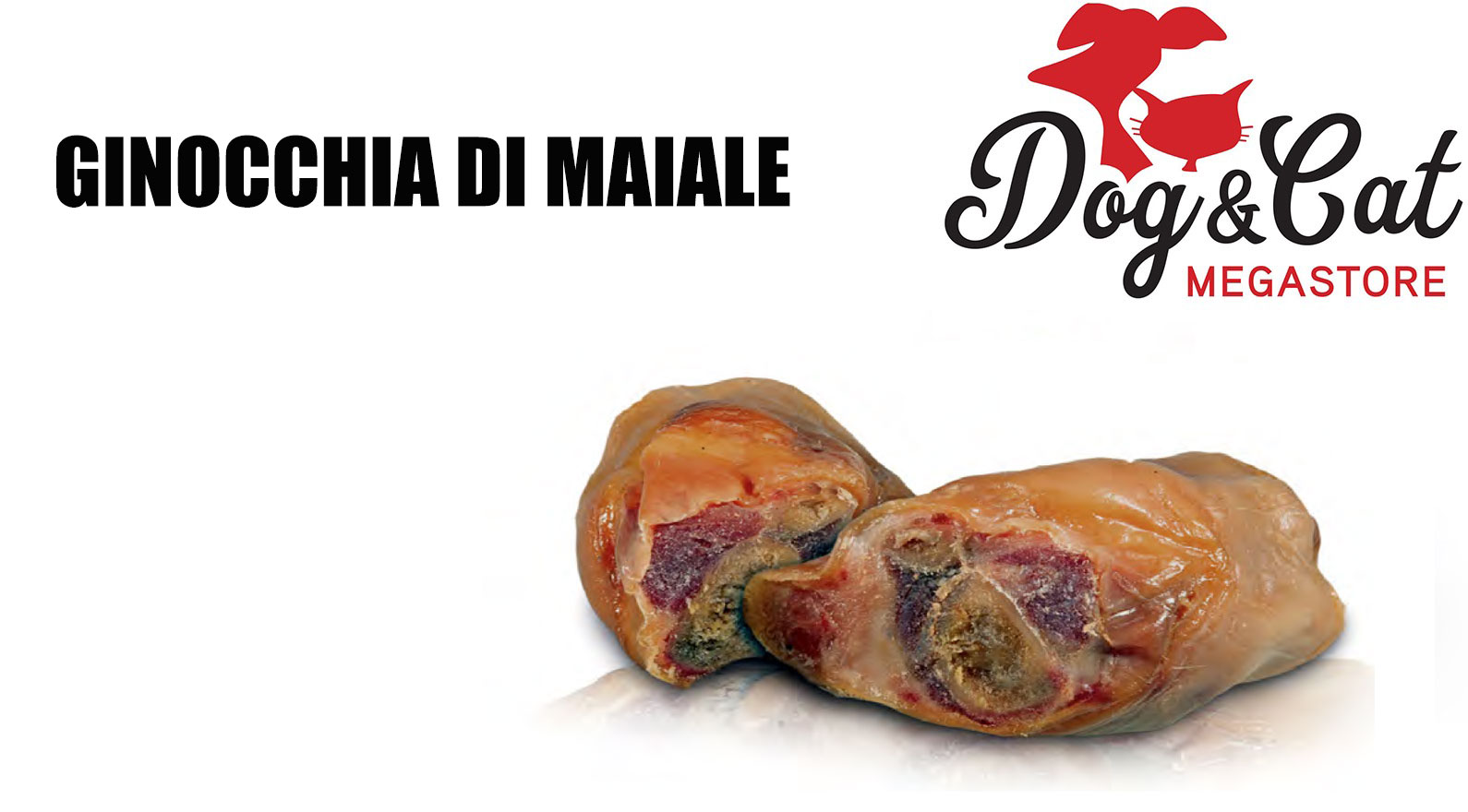 DOGCAT BARF GINOCCHIA DI MAIALE 2PZ