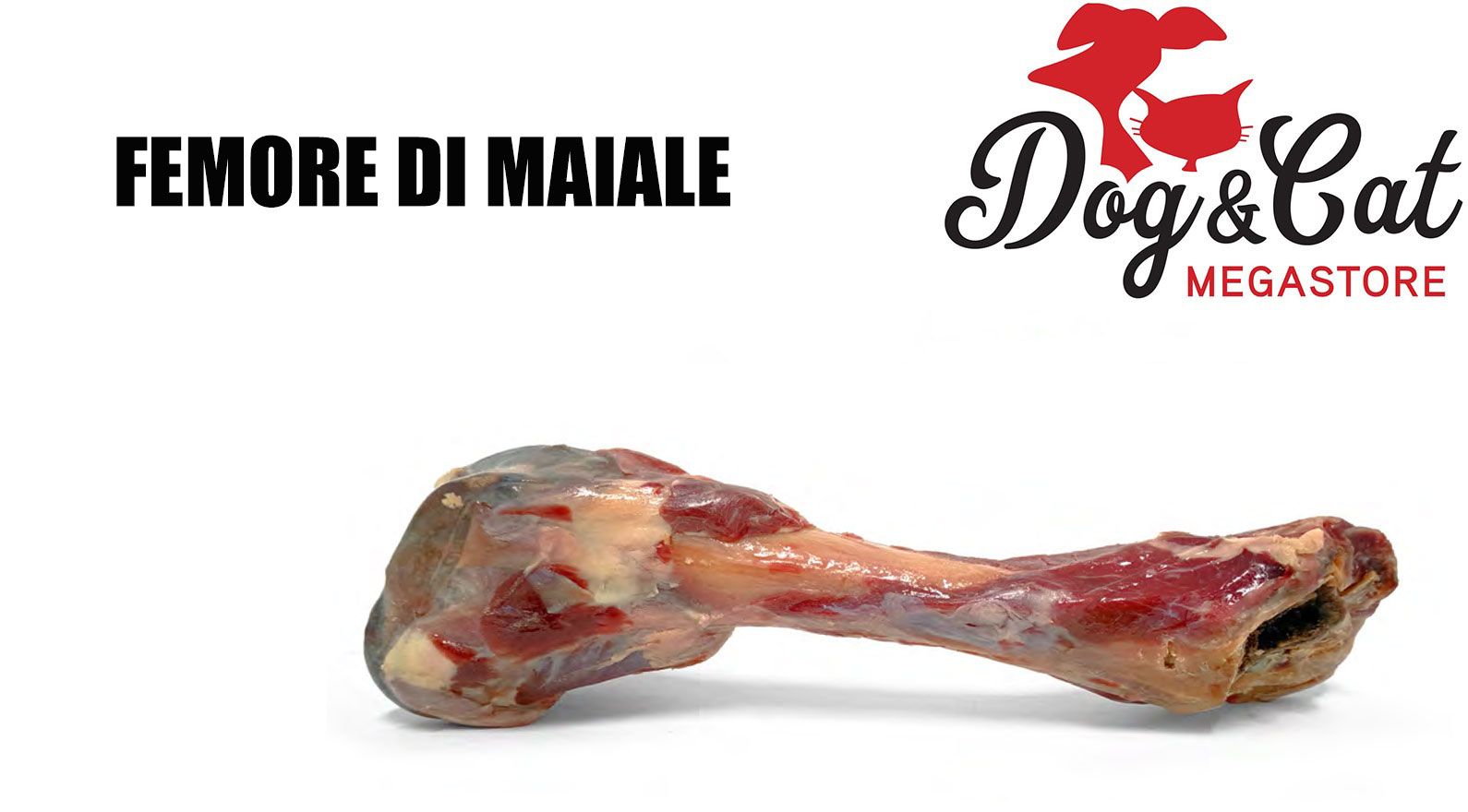 DOGCAT BARF FEMORE DI MAIALE 1PZ