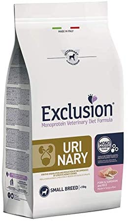 EXCLUSION DIET 2KG URINARY SMALL MAIALE 