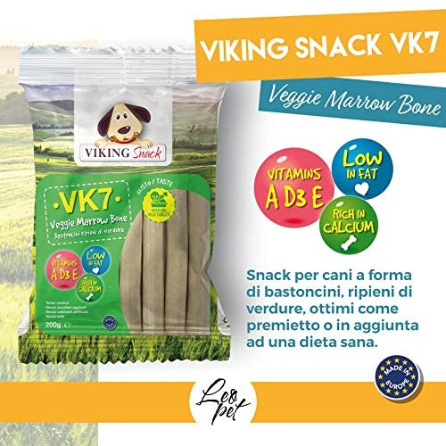Leopet viking snack 200g bastoncini ripieni verdur