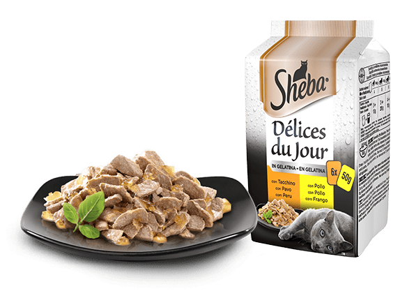 SHEBA DELICES DU JOUR 6X50G